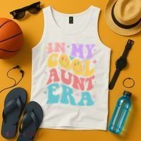 Retro 60s Hippie In My Cool Aunt Era Tank Top thumb 4