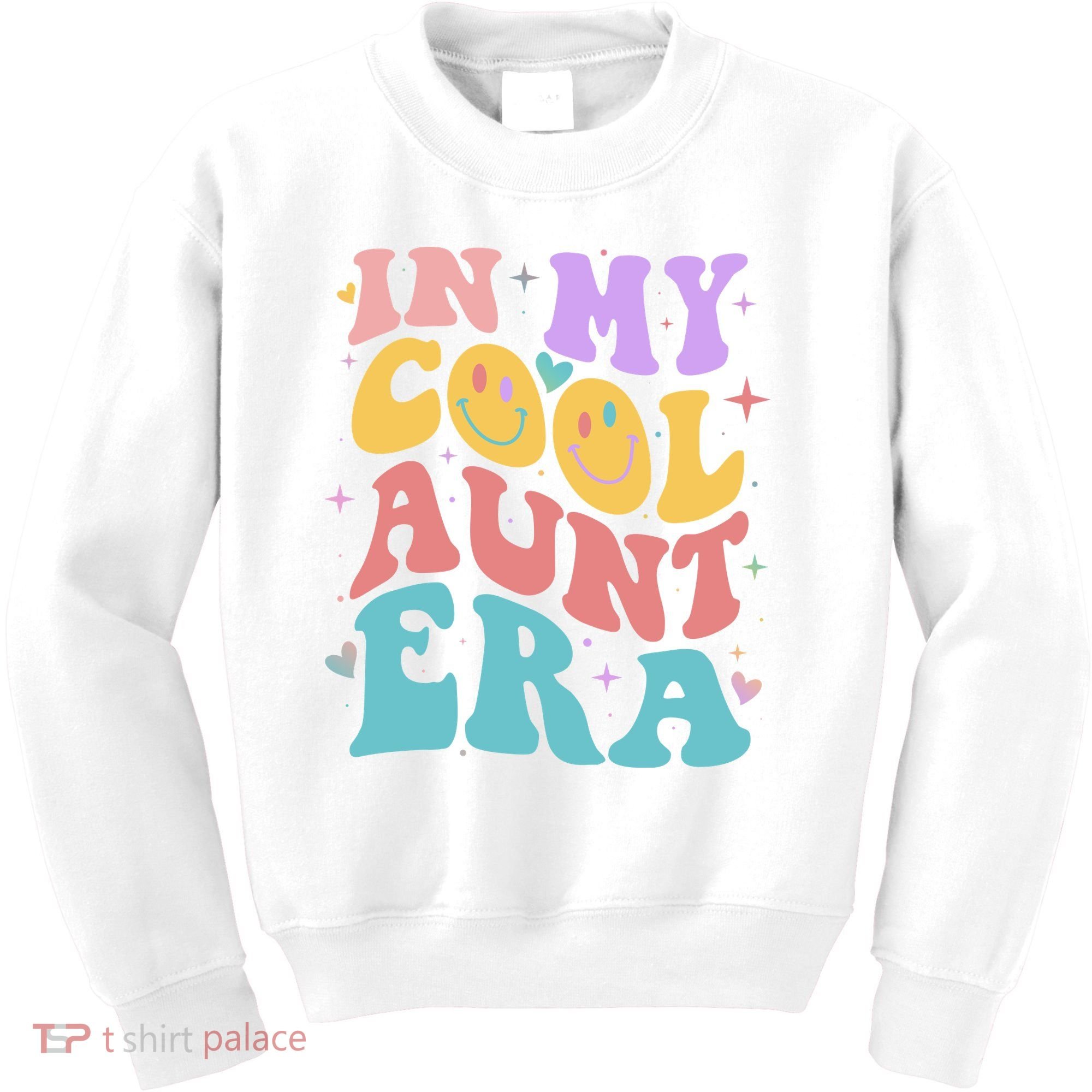Retro 60s Hippie In My Cool Aunt Era Kids Sweatshirt
