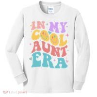 Retro 60s Hippie In My Cool Aunt Era Kids Long Sleeve Shirt thumb 0