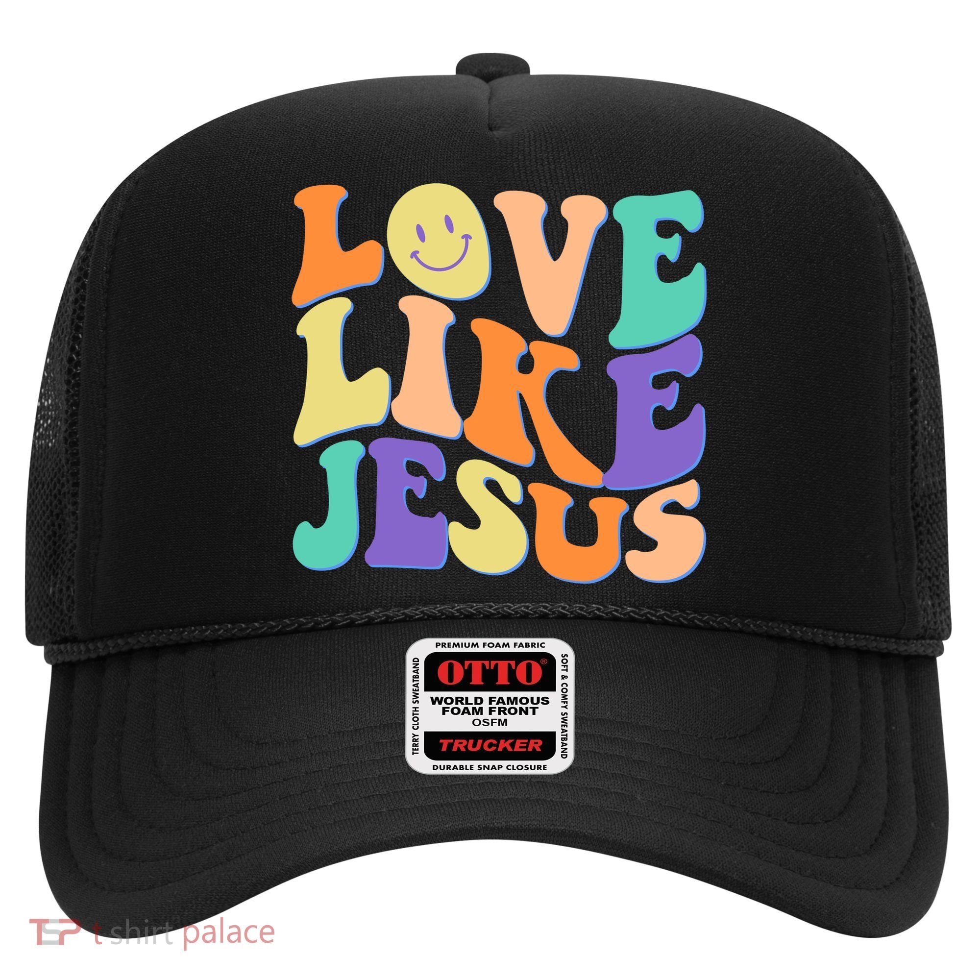 Retro 60s Love Like Jesus Hat