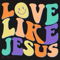 Retro 60s Love Like Jesus Visor thumb 3