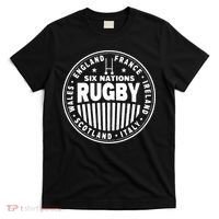 Rugby 6 Nations Rugby Vintage England France Ireland Wales. T-Shirt thumb 0