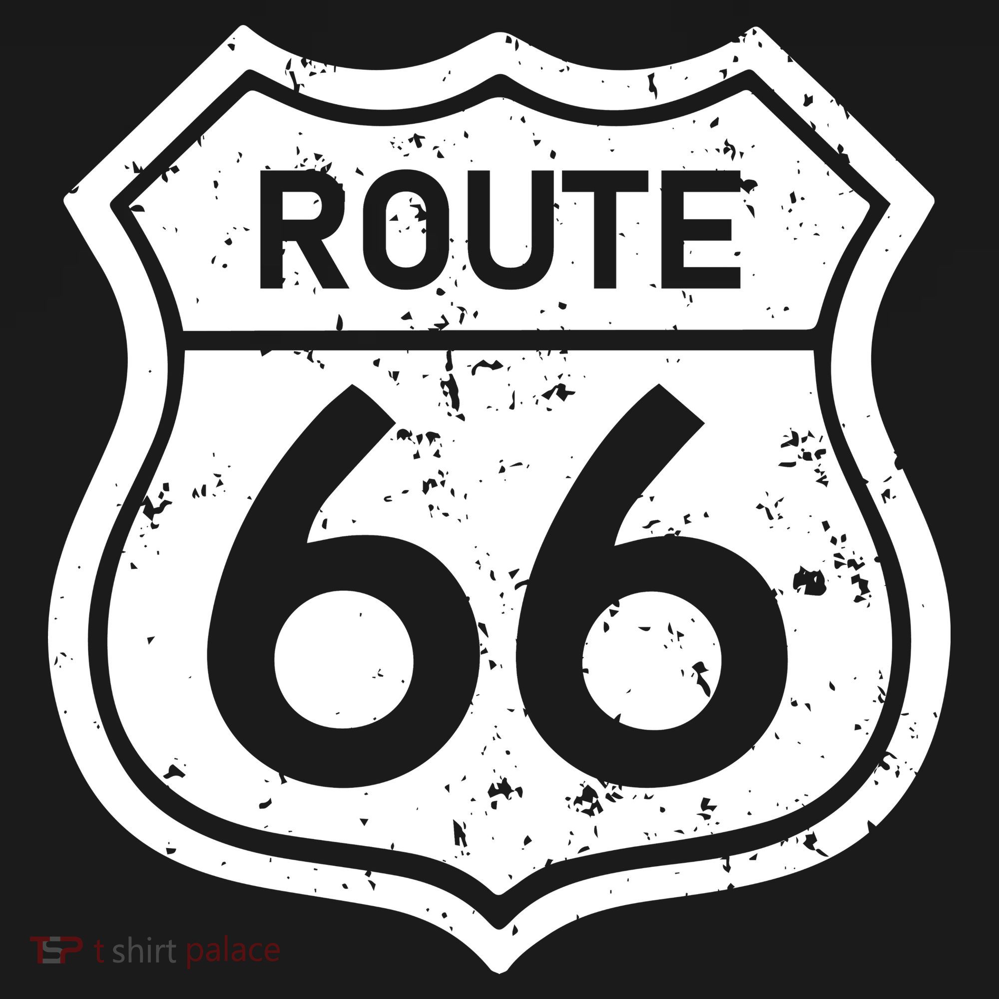 Route 66 Rustic USA-Made Doggie Bandana