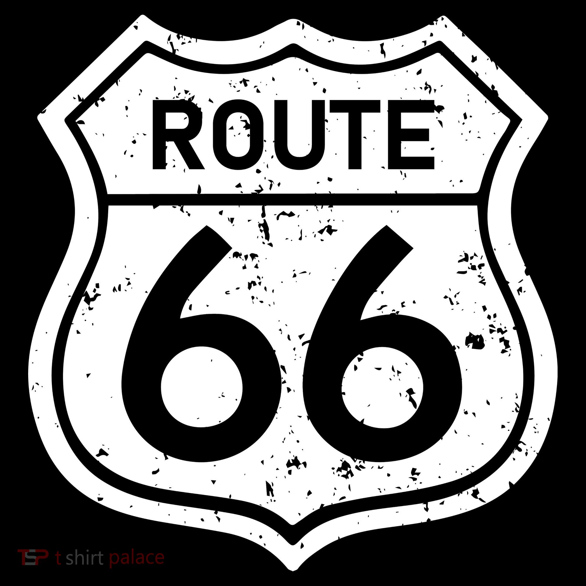 Route 66 Rustic Hoodie