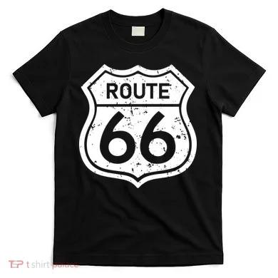 Route 66 Rustic T-Shirt