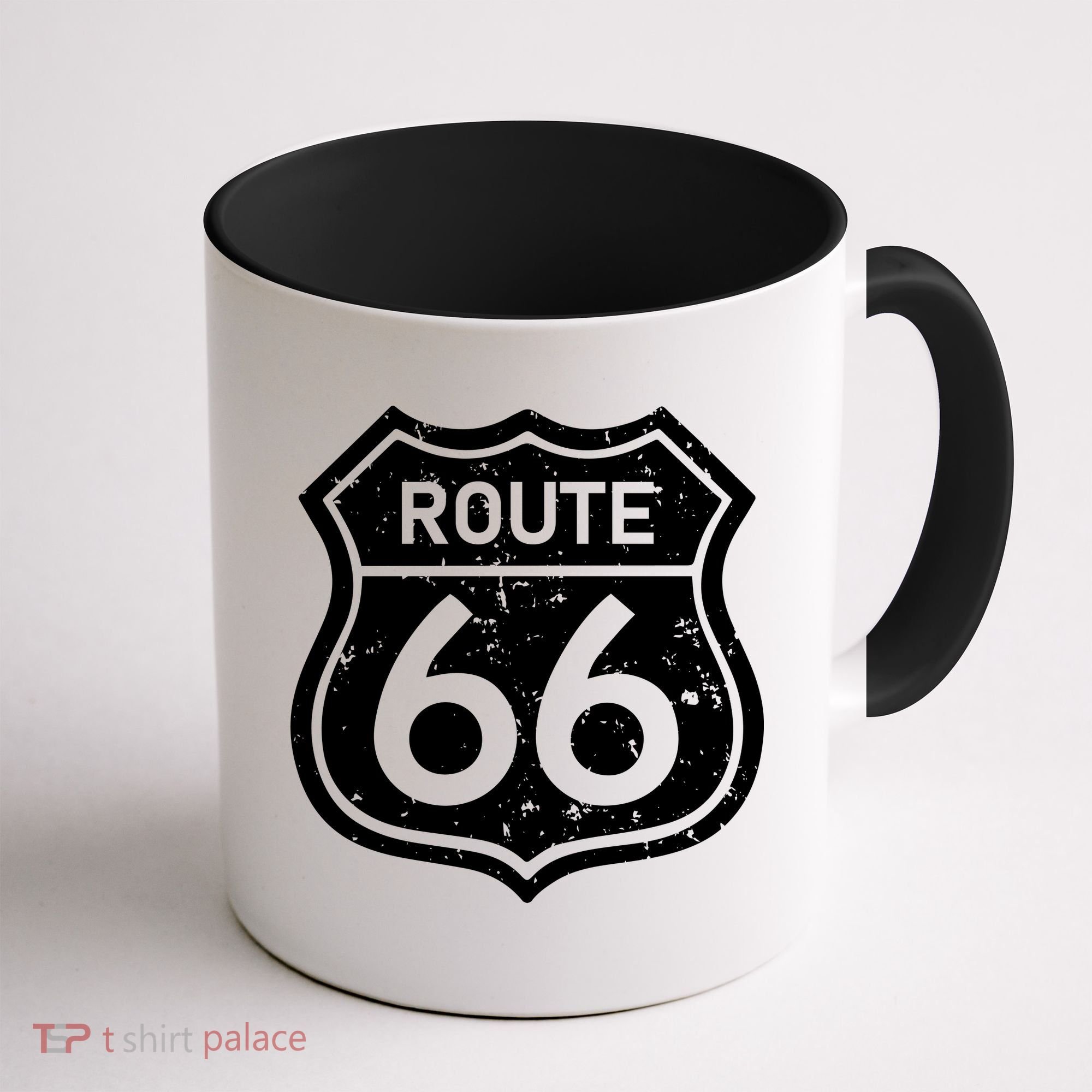 Route 66 Rustic Coffee Mug