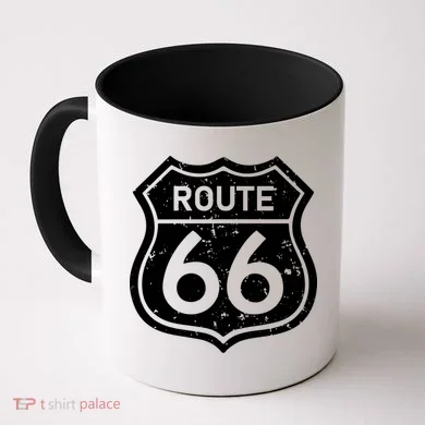 Route 66 Rustic Coffee Mug