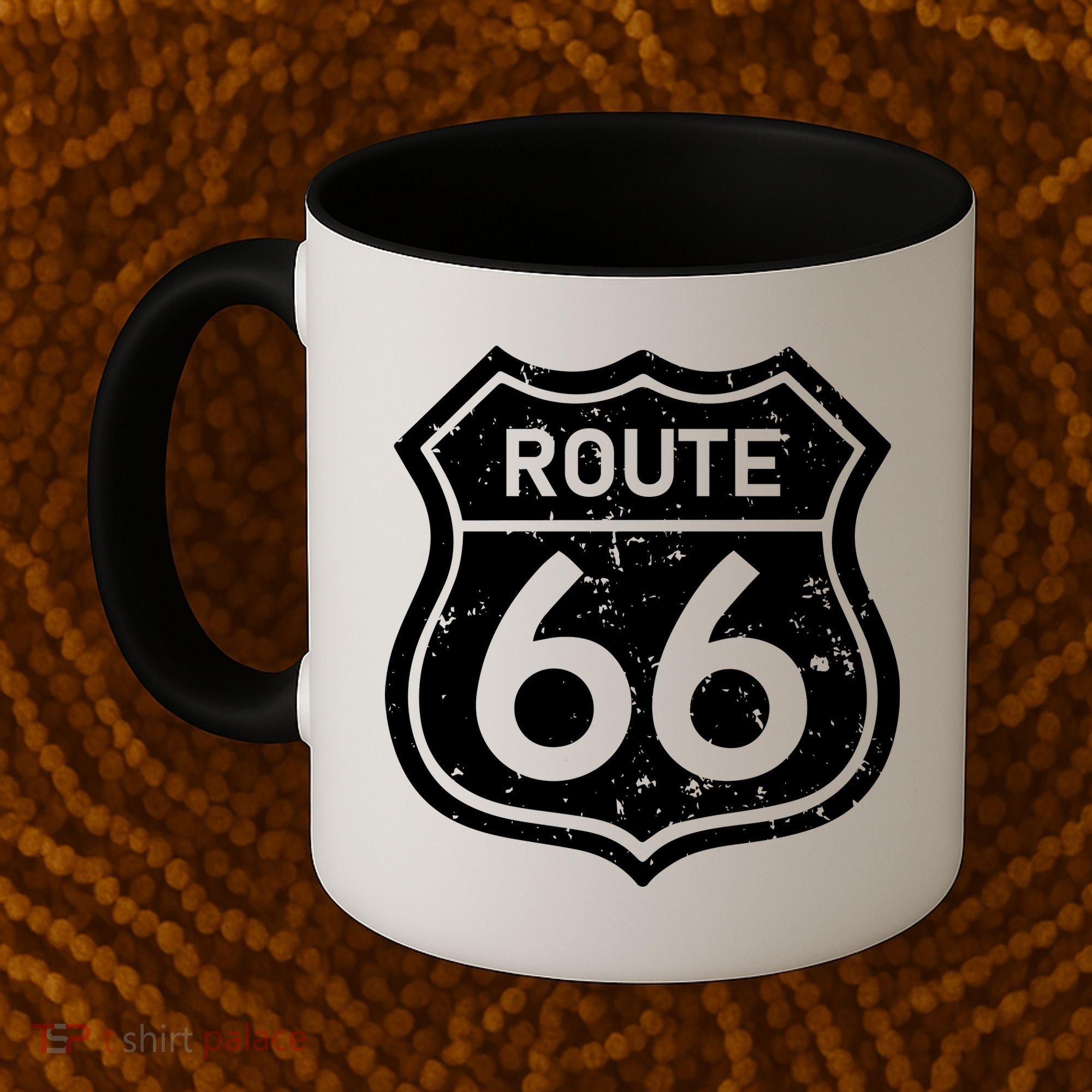 Route 66 Rustic Coffee Mug