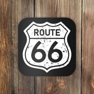 Route 66 Rustic Coaster