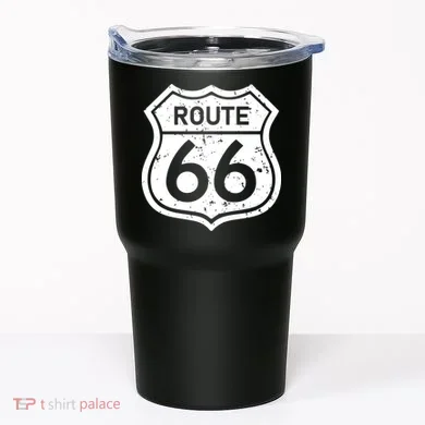 Route 66 Rustic Tumbler
