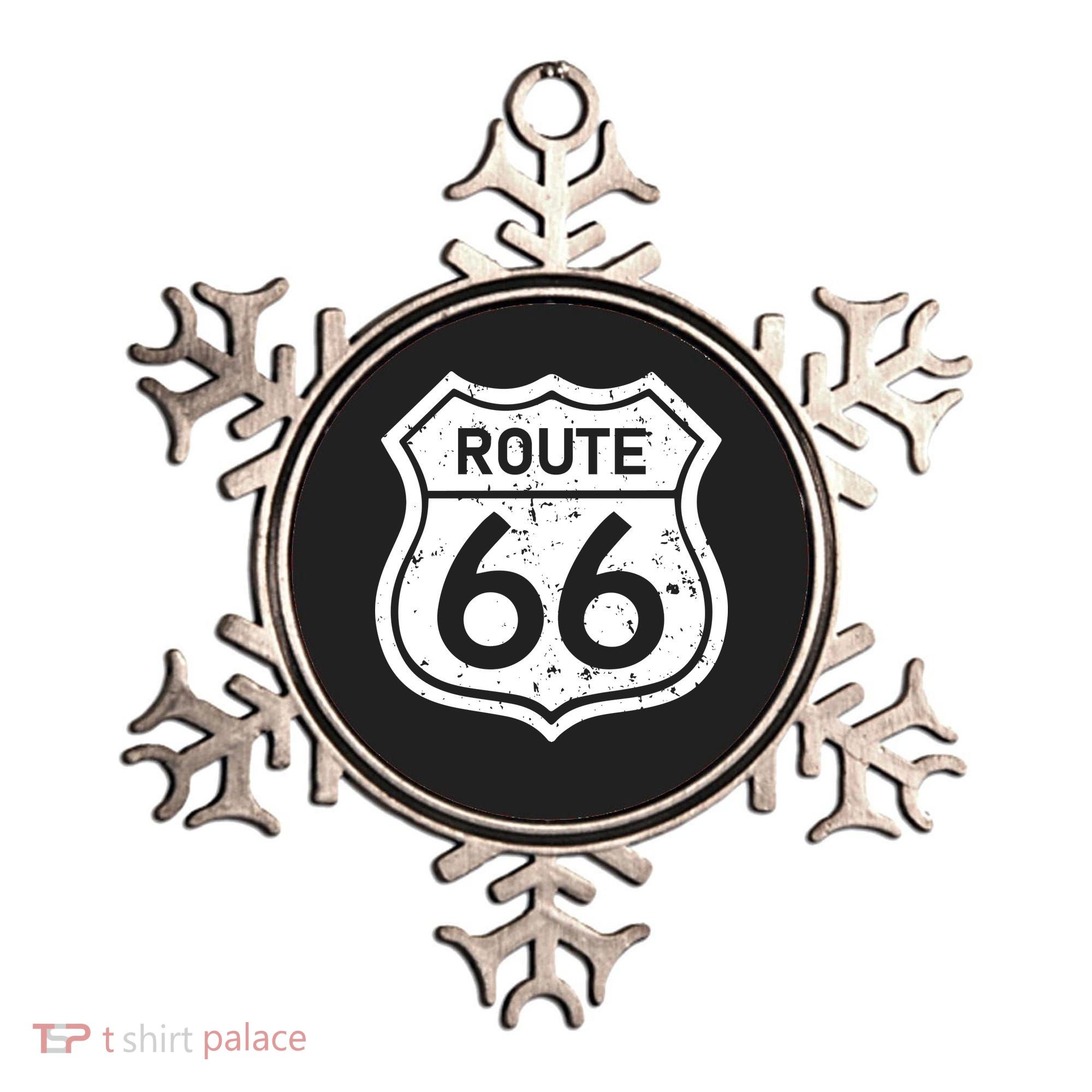 Route 66 Rustic Ornament