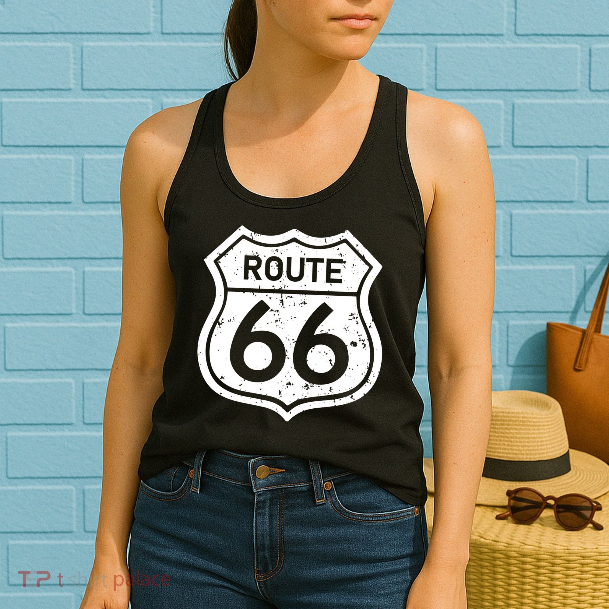 Route 66 Rustic Women's Tank Top
