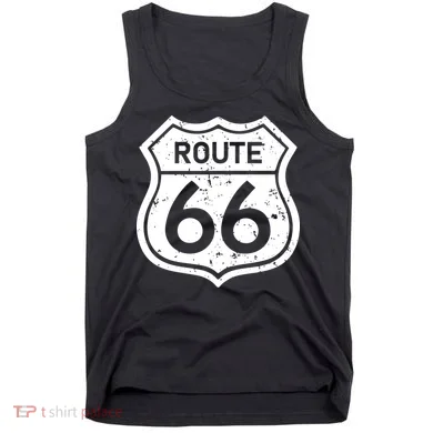 Route 66 Rustic Tank Top