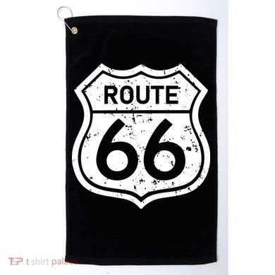 Route 66 Rustic Golf Towel