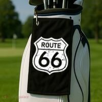 Route 66 Rustic Golf Towel thumb 2