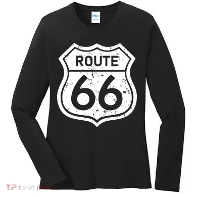 Route 66 Rustic Women's Long Sleeve Shirt