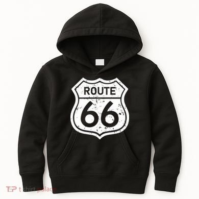 Route 66 Rustic Kids Hoodie