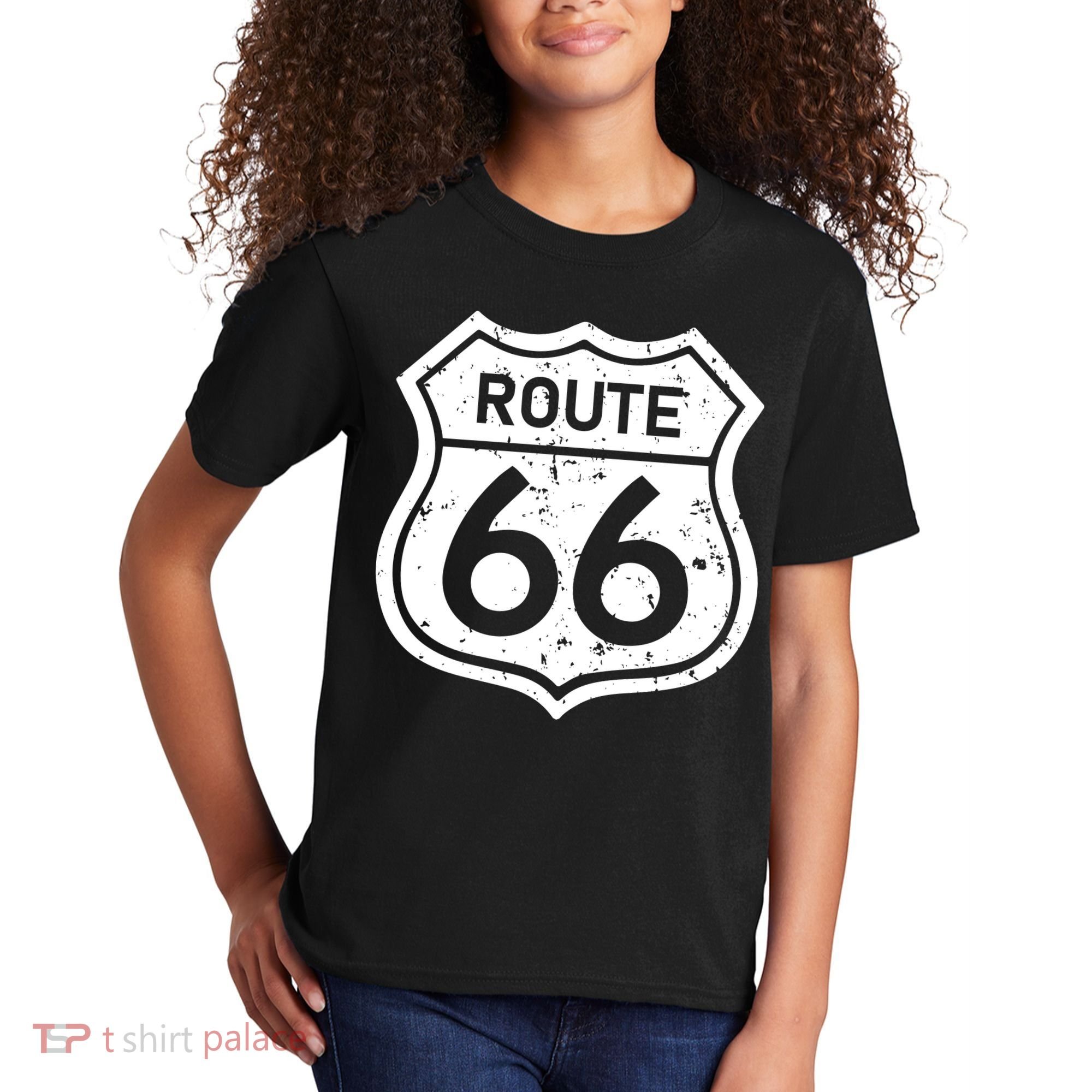 Route 66 Rustic Kids T-Shirt