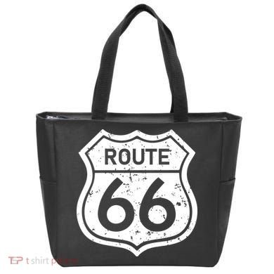 Route 66 Rustic Tote Bag