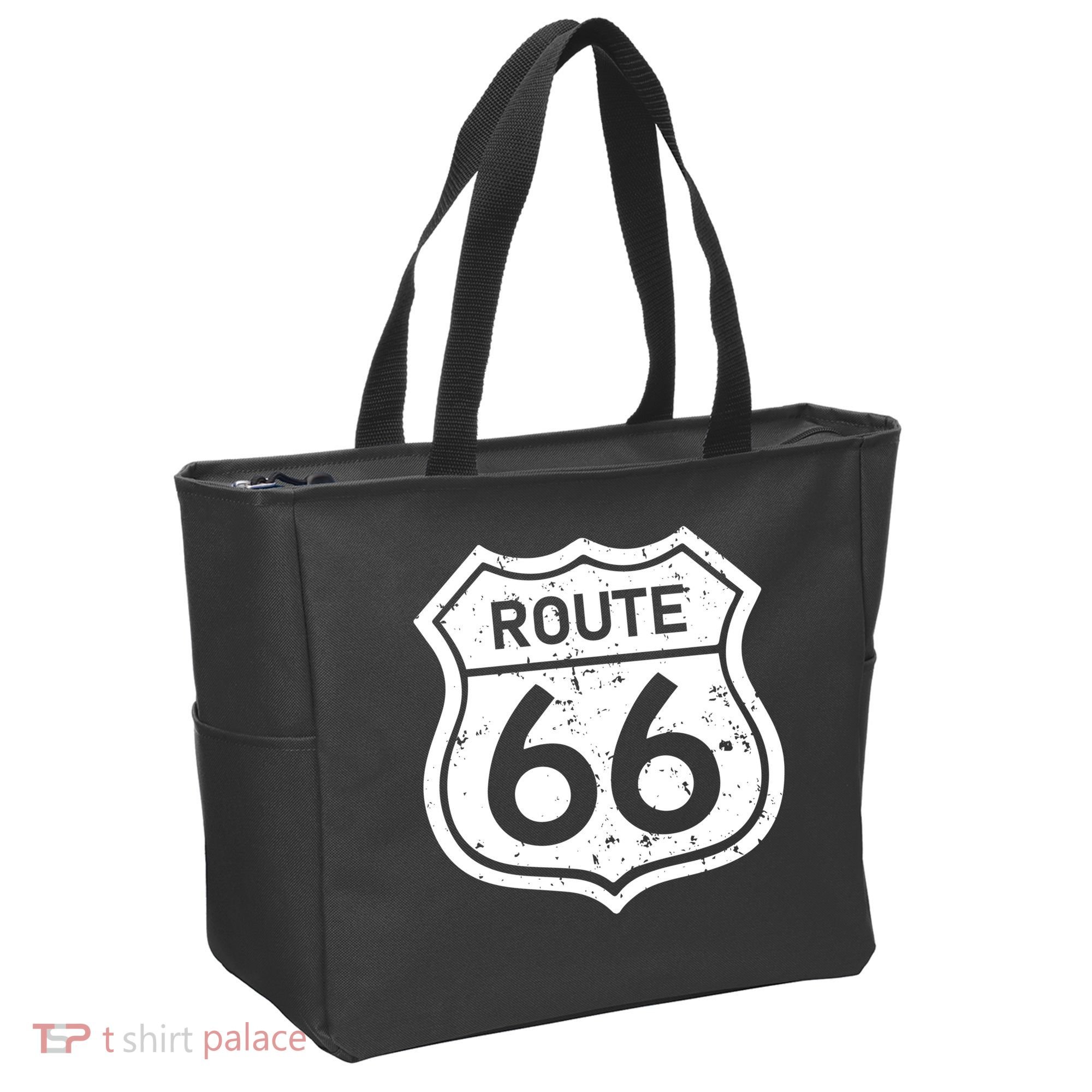 Route 66 Rustic Tote Bag