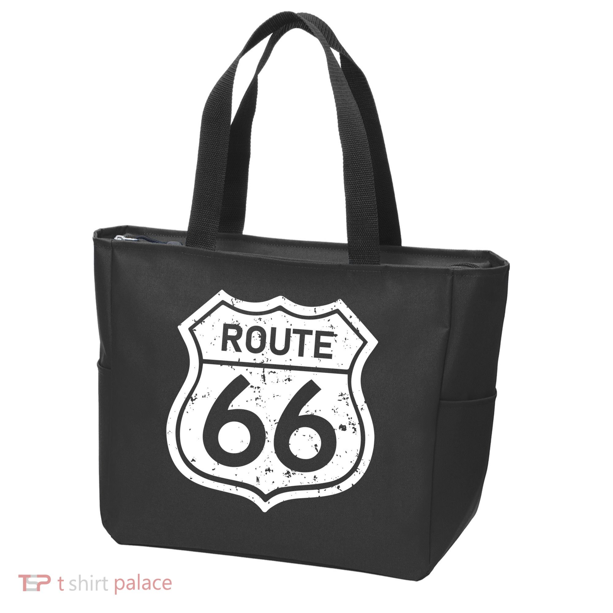 Route 66 Rustic Tote Bag