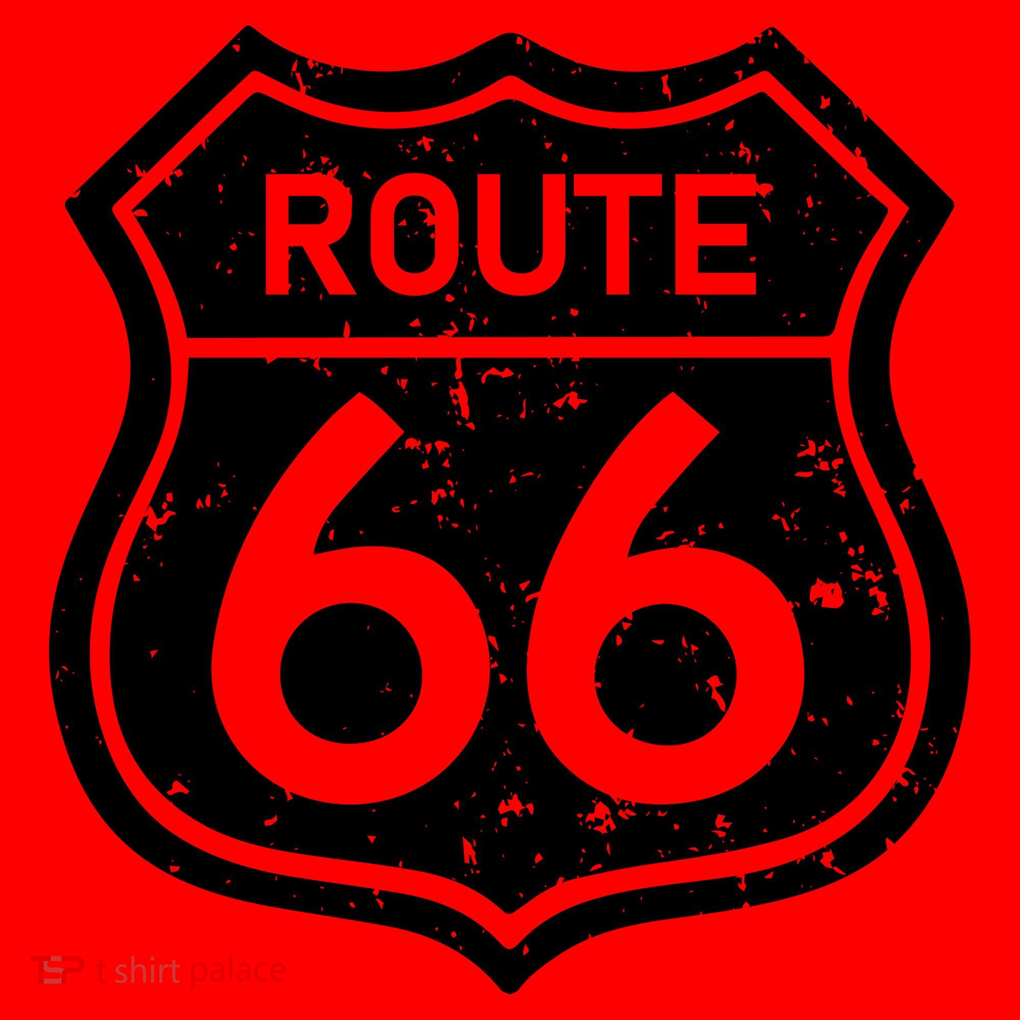 Route 66 Rustic Santa Hat