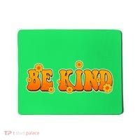 Retro 60s Sixties Flower Power Be Kind Wear Orange Mousepad thumb 0