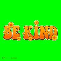 Retro 60s Sixties Flower Power Be Kind Wear Orange Kids T-Shirt thumb 4