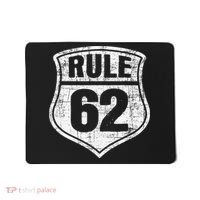 Rule 62 Sobriety Anniversary Recovery Sober AA NA Mousepad thumb 0