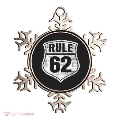 Rule 62 Sobriety Anniversary Recovery Sober AA NA Ornament