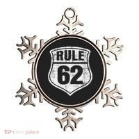 Rule 62 Sobriety Anniversary Recovery Sober AA NA Ornament thumb 0