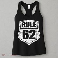 Rule 62 Sobriety Anniversary Recovery Sober AA NA Women's Tank Top thumb 3