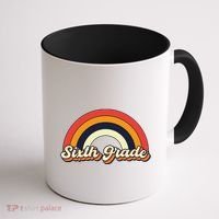 Retro 6Th Sixth Grade Squad Teacher Team 6Th Grade Funny Gift Coffee Mug thumb 1