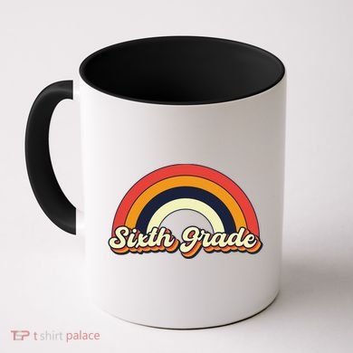 Retro 6Th Sixth Grade Squad Teacher Team 6Th Grade Funny Gift Coffee Mug