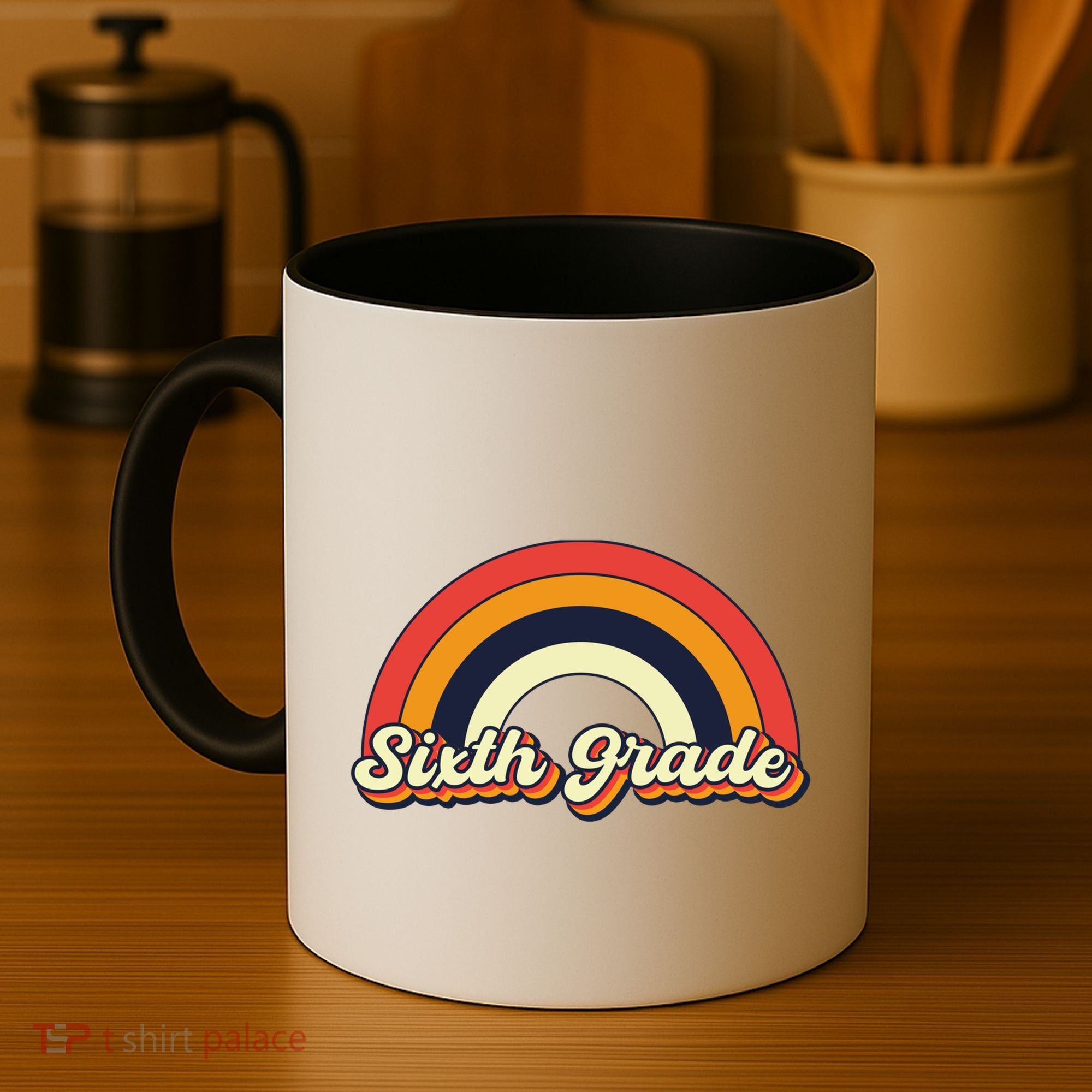 Retro 6Th Sixth Grade Squad Teacher Team 6Th Grade Funny Gift Coffee Mug