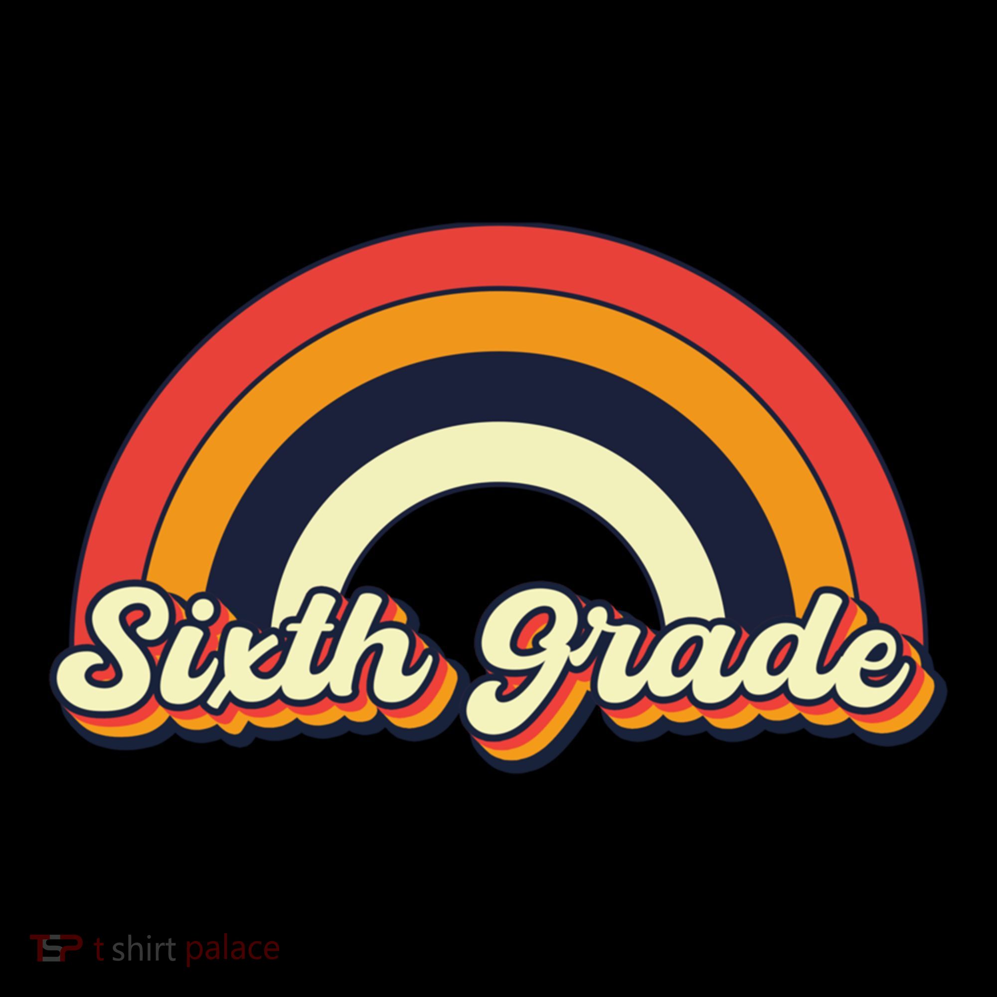 Retro 6Th Sixth Grade Squad Teacher Team 6Th Grade Funny Gift Women's Hoodie