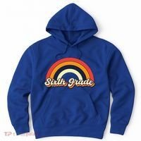 Retro 6Th Sixth Grade Squad Teacher Team 6Th Grade Funny Gift Hoodie thumb 0