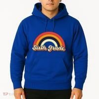 Retro 6Th Sixth Grade Squad Teacher Team 6Th Grade Funny Gift Hoodie thumb 2