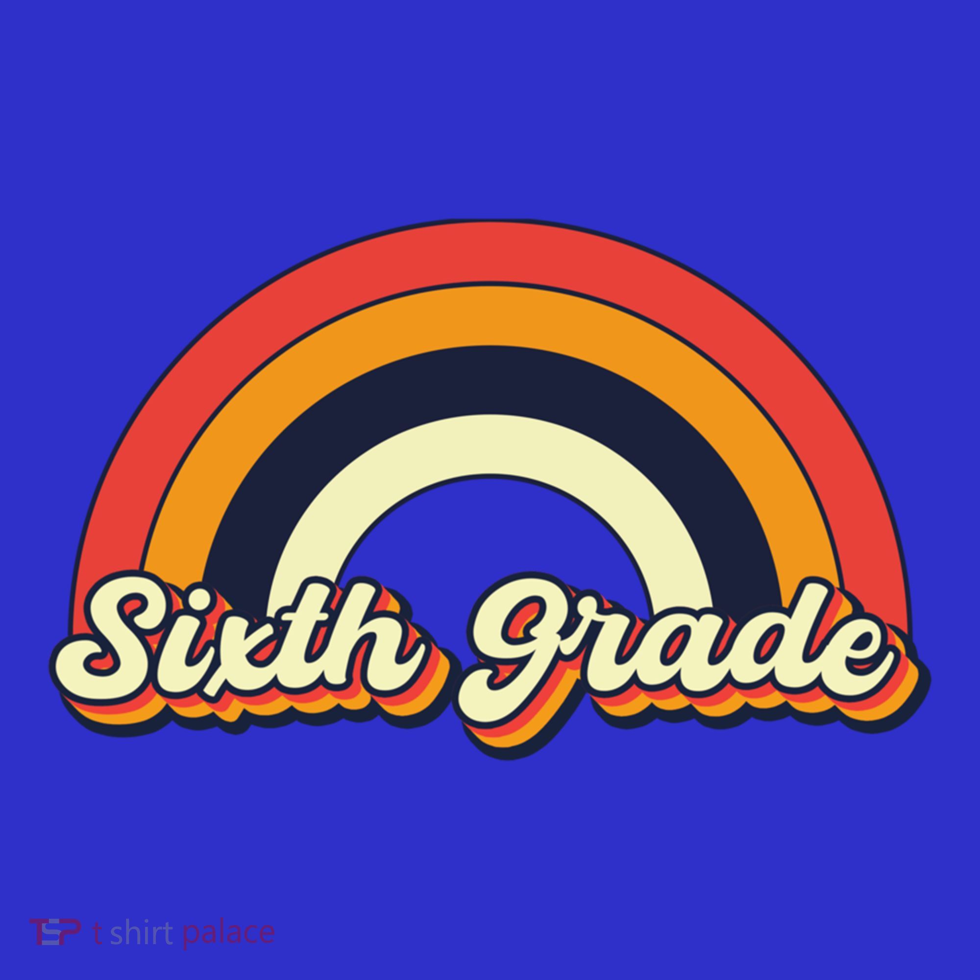 Retro 6Th Sixth Grade Squad Teacher Team 6Th Grade Funny Gift Sweatshirt