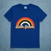 Retro 6Th Sixth Grade Squad Teacher Team 6Th Grade Funny Gift T-Shirt thumb 5