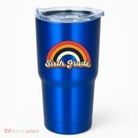 Retro 6Th Sixth Grade Squad Teacher Team 6Th Grade Funny Gift Tumbler thumb 0