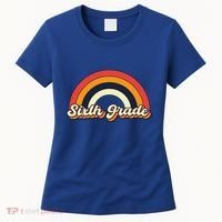 Retro 6Th Sixth Grade Squad Teacher Team 6Th Grade Funny Gift Women's T-Shirt thumb 0