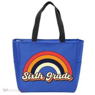 Retro 6Th Sixth Grade Squad Teacher Team 6Th Grade Funny Gift Tote Bag