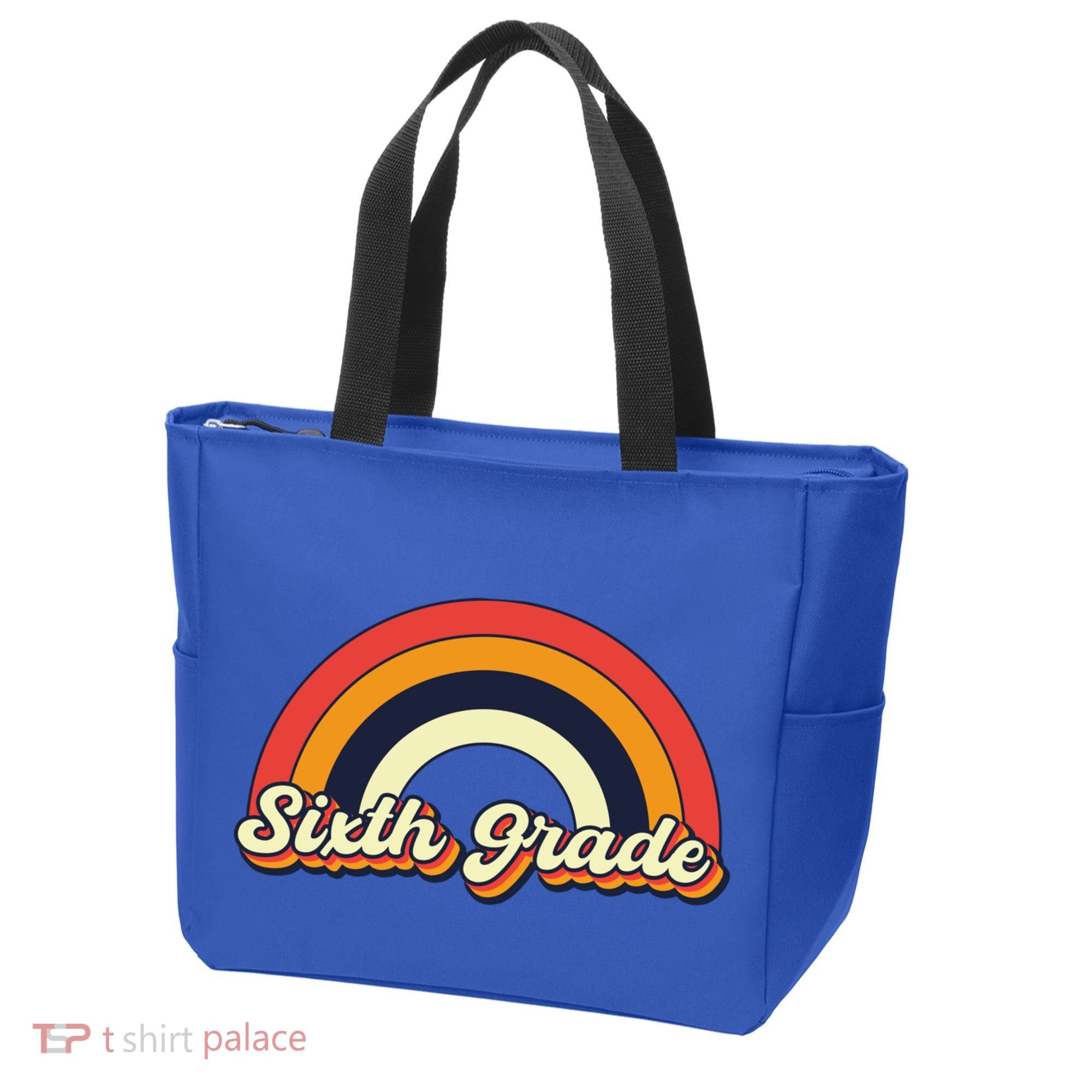 Retro 6Th Sixth Grade Squad Teacher Team 6Th Grade Funny Gift Tote Bag