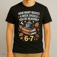 Reading 67 Six Seven Meme English Teacher Book Lover T-Shirt thumb 3