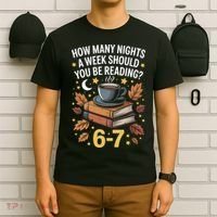Reading 67 Six Seven Meme English Teacher Book Lover T-Shirt thumb 6