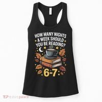 Reading 67 Six Seven Meme English Teacher Book Lover Women's Tank Top thumb 0