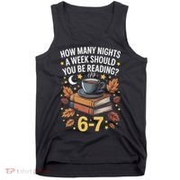 Reading 67 Six Seven Meme English Teacher Book Lover Tank Top thumb 0