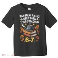 Reading 67 Six Seven Meme English Teacher Book Lover Toddler T-Shirt thumb 0