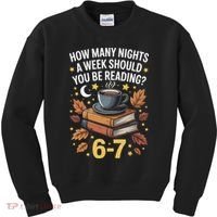 Reading 67 Six Seven Meme English Teacher Book Lover Kids Sweatshirt thumb 0
